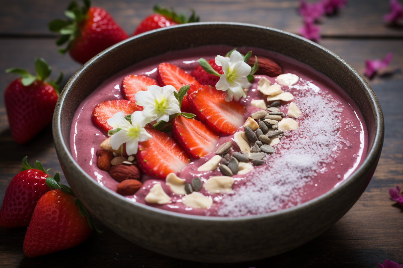 Strawberry Smoothie Bowl: A Delicious and Nutritious Breakfast