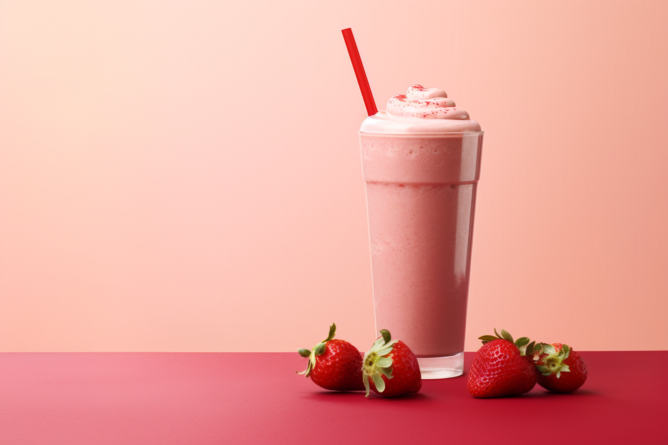 strawberry smoothie panera