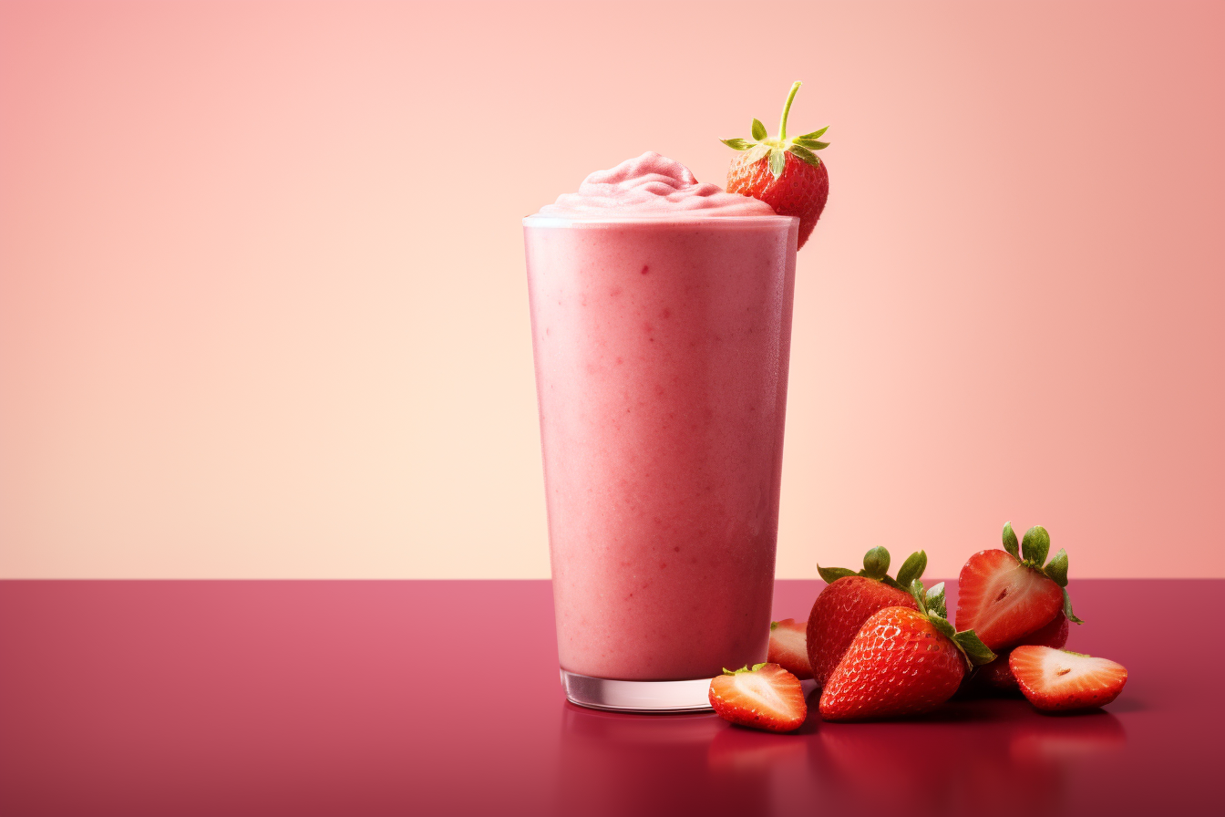 strawberry smoothie panera