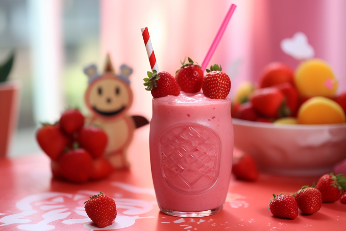 Strawberry Banana Mango Smoothie Recipe for Kids