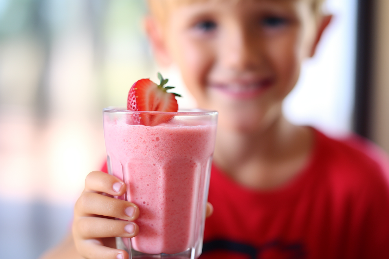 Strawberry Banana Mango Smoothie Recipe for Kids