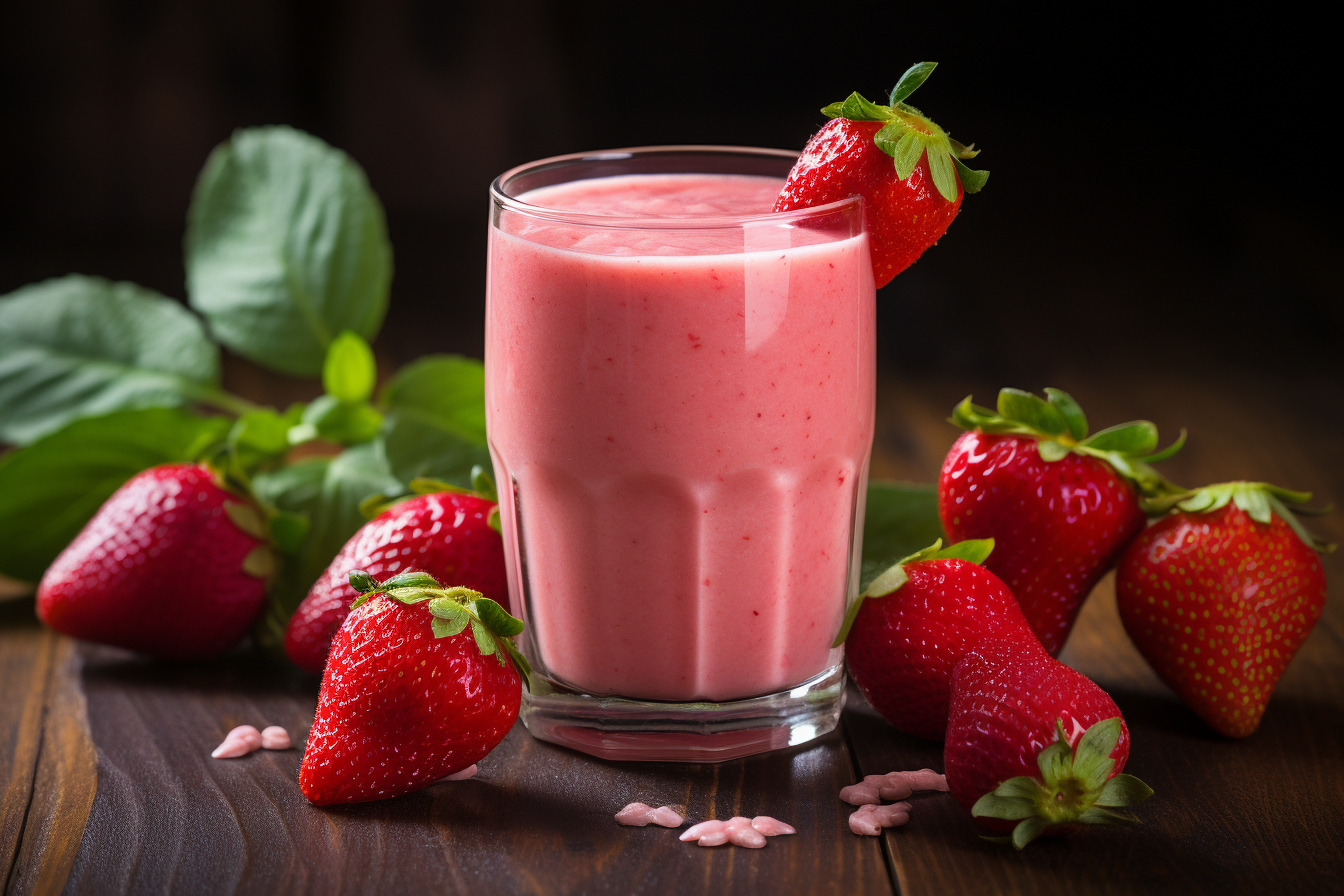 Strawberry Smoothie Recipe: No Banana