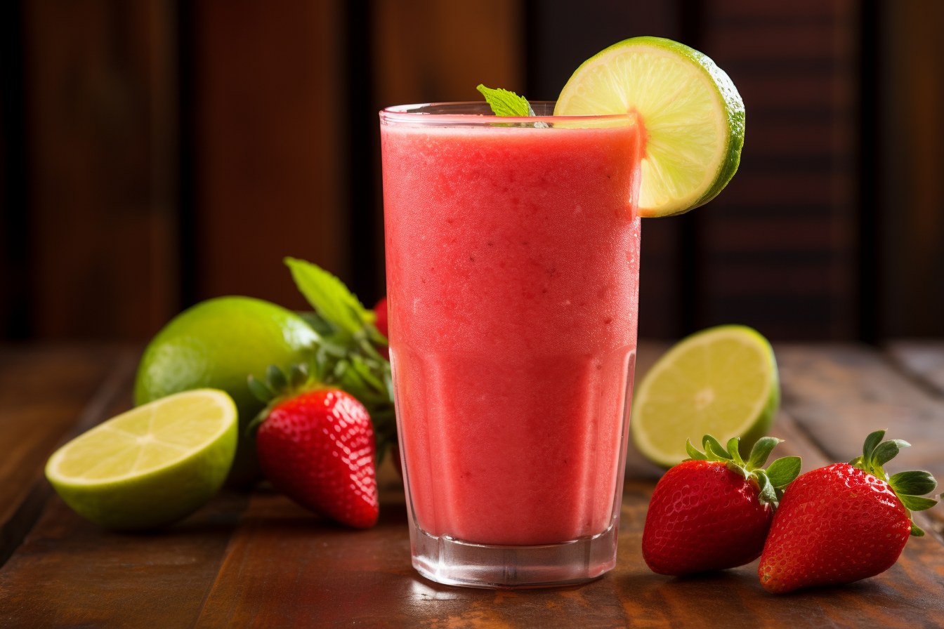 Tropical Smoothie Strawberry Limeade